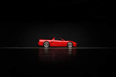 1996 Acura NSX in Formula Red over Black