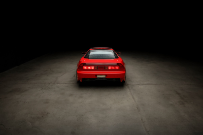 1996 Acura NSX in Formula Red over Black