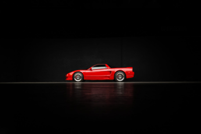 1996 Acura NSX in Formula Red over Black