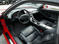 1993 Acura NSX in Formula Red over Black