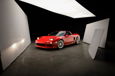 1996 Acura NSX in Formula Red over Black