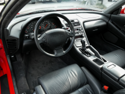 1993 Acura NSX in Formula Red over Black