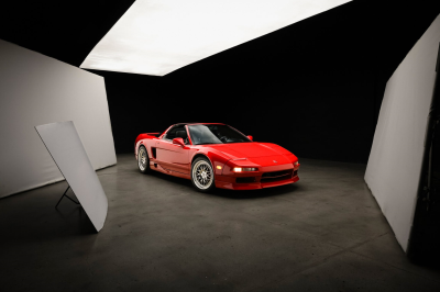 1996 Acura NSX in Formula Red over Black