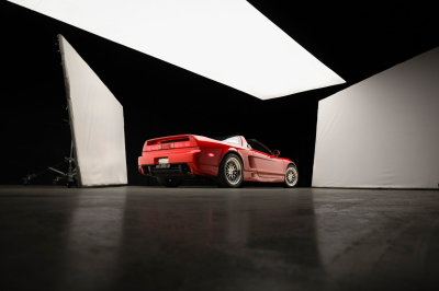 1996 Acura NSX in Formula Red over Black