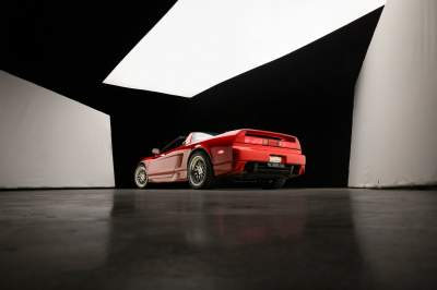 1996 Acura NSX in Formula Red over Black