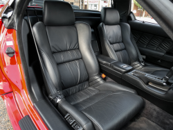 1993 Acura NSX in Formula Red over Black