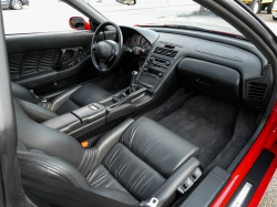 1993 Acura NSX in Formula Red over Black