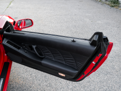 1993 Acura NSX in Formula Red over Black