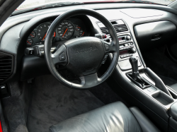 1993 Acura NSX in Formula Red over Black