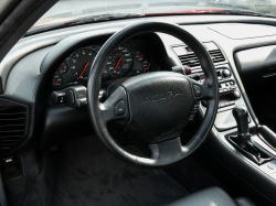1993 Acura NSX in Formula Red over Black