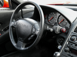 1993 Acura NSX in Formula Red over Black