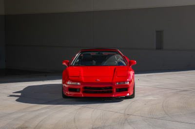 1996 Acura NSX in Formula Red over Black