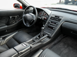 1993 Acura NSX in Formula Red over Black