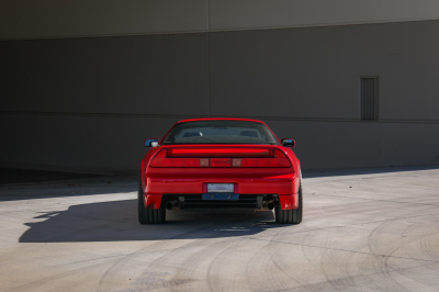 1996 Acura NSX in Formula Red over Black
