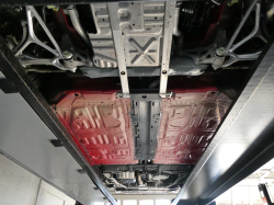 1993 Acura NSX in Formula Red over Black