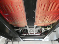 1993 Acura NSX in Formula Red over Black