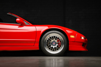 1996 Acura NSX in Formula Red over Black