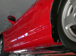 1993 Acura NSX in Formula Red over Black