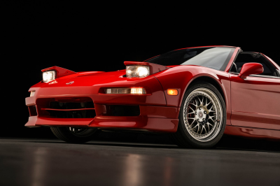 1996 Acura NSX in Formula Red over Black