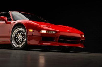 1996 Acura NSX in Formula Red over Black