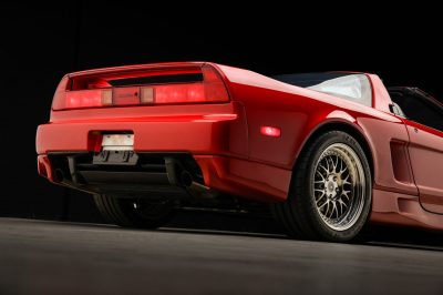 1996 Acura NSX in Formula Red over Black