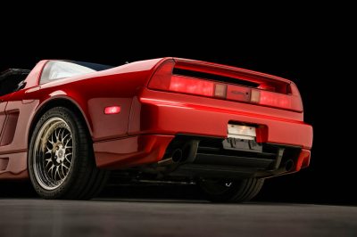 1996 Acura NSX in Formula Red over Black