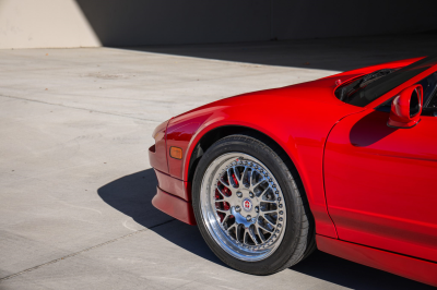 1996 Acura NSX in Formula Red over Black