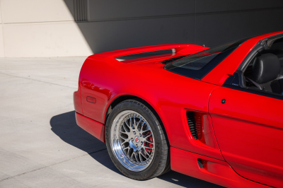 1996 Acura NSX in Formula Red over Black