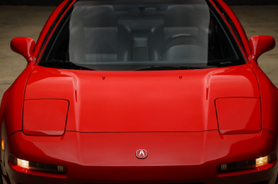 1996 Acura NSX in Formula Red over Black