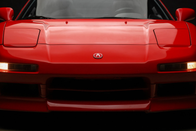 1996 Acura NSX in Formula Red over Black