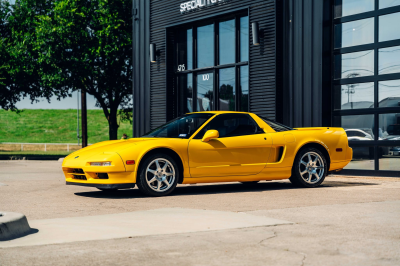 2000 Acura NSX in Spa Yellow over Black