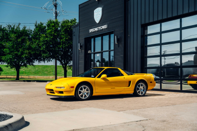 2000 Acura NSX in Spa Yellow over Black