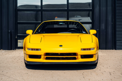 2000 Acura NSX in Spa Yellow over Black