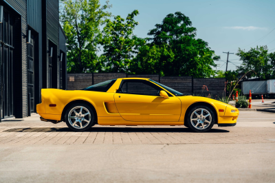 2000 Acura NSX in Spa Yellow over Black