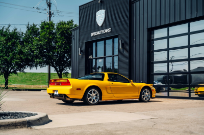 2000 Acura NSX in Spa Yellow over Black
