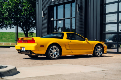 2000 Acura NSX in Spa Yellow over Black