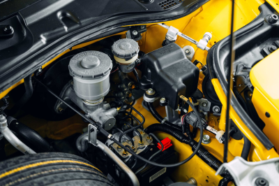 2000 Acura NSX in Spa Yellow over Black