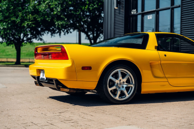2000 Acura NSX in Spa Yellow over Black