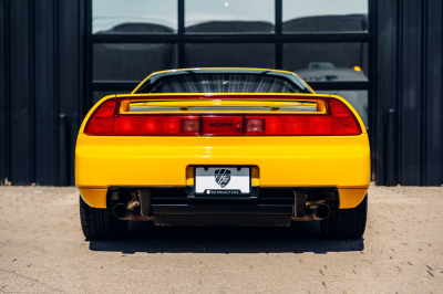 2000 Acura NSX in Spa Yellow over Black