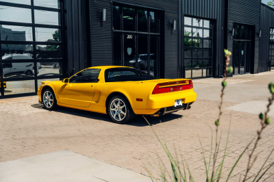 2000 Acura NSX in Spa Yellow over Black