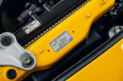 2000 Acura NSX in Spa Yellow over Black