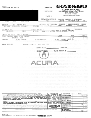2000 Acura NSX in Spa Yellow over Black