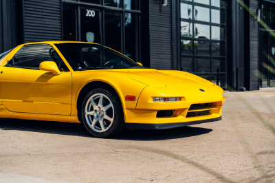 2000 Acura NSX in Spa Yellow over Black