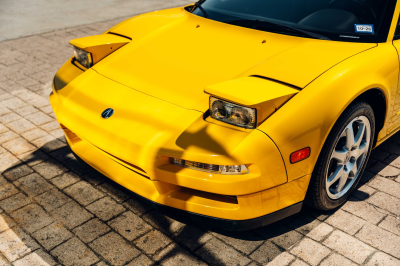 2000 Acura NSX in Spa Yellow over Black
