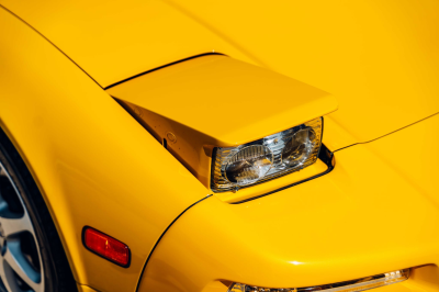 2000 Acura NSX in Spa Yellow over Black