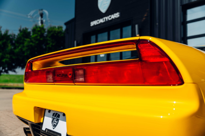 2000 Acura NSX in Spa Yellow over Black