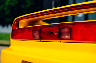 2000 Acura NSX in Spa Yellow over Black