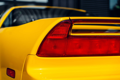 2000 Acura NSX in Spa Yellow over Black