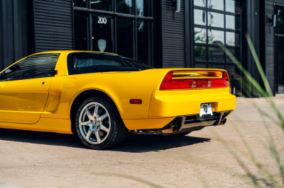 2000 Acura NSX in Spa Yellow over Black