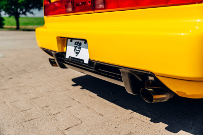 2000 Acura NSX in Spa Yellow over Black